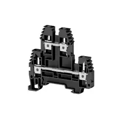 0.0.0.3.19105, Клеммник 2-х ярусный  4мм.кв. (черный); PIK 4N