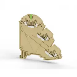 0.0.0.3.24720, Клеммник пруж. для датчиков, 2,5 мм.кв., с индик. 24 VDC, (бежевый), YBK 2,5-3 SLD (NPN)