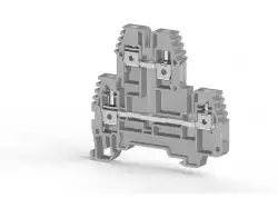 0.0.0.3.25349, Клеммник 2-х ярусный, 4 мм.кв. (серый); PIK 4RD