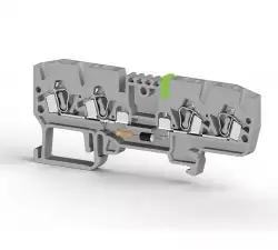 0.0.0.3.26419, Клеммник пружинный 4-х выводной, с индикацией 48 VAC, 2,5 мм.кв., (серый); YBK 2,5 CLD 48VAC