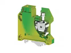 0.0.0.3.34210, Клеммник на DIN-рейку (MR32/ MR35), 35 мм.кв., (земля); AVK 35T RD