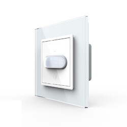 Датчик движения Livolo с сенсорным выключателем Белый
