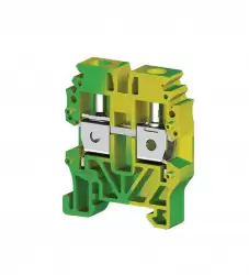 0.0.0.3.34430, Клеммник винтовой мини 4мм.кв. (земля); MVK 4T