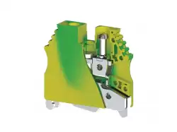 0.0.0.3.34460, Клеммник на DIN-рейку 6 мм.кв., (земля); AVK 6TK