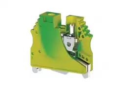 0.0.0.3.34470, Клеммник на DIN-рейку 10 мм.кв., (земля); AVK 10TK