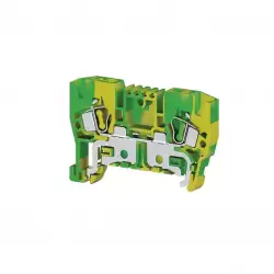 0.0.0.3.36230, Клеммник пружинный 4 мм.кв., (земля); YBK4T