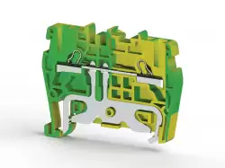 0.0.0.3.36490, Клеммник пружинный быстрозажимной (Push in), 1,5 мм.кв., (земля); PYK1,5T