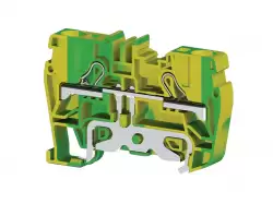 0.0.0.3.36520, Клеммник пружинный быстрозажимной (Push in), 6 мм.кв., (земля); PYK6T