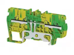 0.0.0.3.36620, Клеммник пруж.быстрозажимной (Push in), 3-х выводной, 6мм.кв., (земля); PYK 6ET