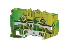 0.0.0.3.36640, Клеммник пружинный быстрозажимной (Push in), 16 мм.кв. (земля); PYK 16