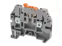 0.0.0.3.53101, Клеммник с размыкателем на DIN-рейку, 4мм.кв.  (синий); ASK 3A