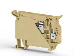 0.0.0.3.53430, Клеммник с держ. предохр. на DIN-рейку, ASK 5LD 220V (NONPOLARITY) (бежевый)