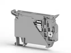 0.0.0.3.53439, Клеммник с держ. предохр. на DIN-рейку, ASK 5LD 220V (NONPOLARITY) (серый) 