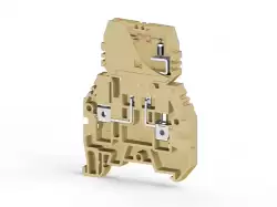 0.0.0.3.54220, Клеммник с держ. предохр. (5х20, 5х25), съём.картридж, с индикацией 24VDC на DIN-рейку, 4 мм.кв., (бежевый); ASK 3FLD 24VDC 