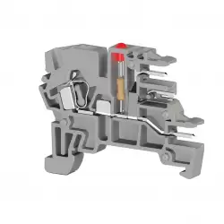 0.0.0.3.64019, Клеммник пружинный с разъёмом, на DIN-рейку, 2,5 мм.кв., (серый); PCY 2,5