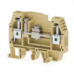 0.0.0.3.75701, Клеммник измерительный с 1-м тест.разъемом, 6мм.кв., (бежевый); WGL