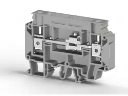 0.0.0.3.75890, Клеммник измерительный без тест. разъемов, 10мм.кв., (серый); WGO2N