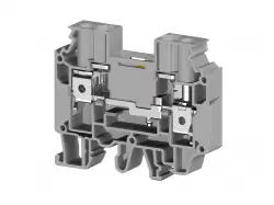 0.0.0.3.75909, Клеммник измерительный с возм. установки штекерных перемычек, 10мм.кв., (серый); WGO2IR