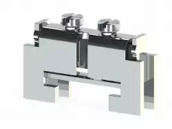 0.0.0.4.00110, Шинный зажим, на шину 25 х 3 мм; 1,5-6 мм.кв.; BIK 1