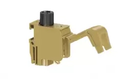 0.0.0.4.22020, Клеммник для трансформатора, с держ. предохранителя (5х20), винт.зажим, 4 мм.кв., (бежевый); TRV 4S