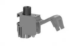 0.0.0.4.22029, Клеммник для трансформатора, с держ. предохранителя (5х20), винт.зажим, 4 мм.кв., (серый); TRV 4S