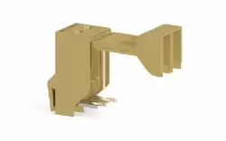 0.0.0.4.22030, Клеммник 2-х полюсный для трансформатора, винт.зажим, 10 мм.кв., (бежевый); TRV 10