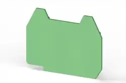 0.0.0.4.44132T, Концевой сегмент на клеммники AVK 2,5 CCT, (зеленый);  NPP AVK2,5CC T