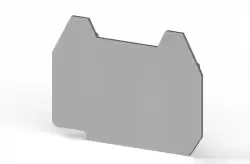 0.0.0.4.44139, Концевой сегмент на клеммники AVK 2,5 CC, (серый);  NPP AVK2,5CC