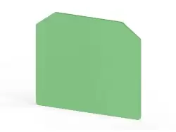 0.0.0.4.44162T, Концевой сегмент на клеммники AVK 16, (желто-зеленый); NPP / AVK 16