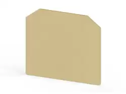 0.0.0.4.44169, Концевой сегмент на клеммники AVK 16, (бежевый); NPP / AVK 16