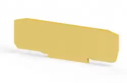 0.0.0.4.46270, Концевой сегмент на клеммники YBK2,5C, (бежевый);  NPP YBK 2,5C