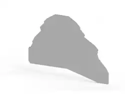 0.0.0.4.46299, Концевой сегмент на клеммники YBK2,5-2F*, (серый);  NPP YBK 2,5-2FT