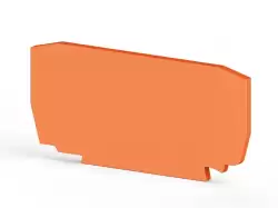 0.0.0.4.46337, Концевой сегмент на клеммники YBK4, (оранжевый); NPP YBK4