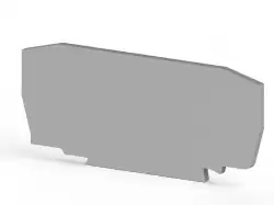 0.0.0.4.46349, Концевой сегмент на клеммники YBK6, (серый); NPP YBK6