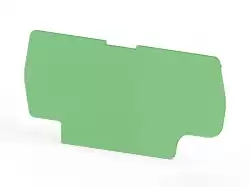 0.0.0.4.46352, Концевой сегмент на клеммники YBK10, (зеленый); NPP / YBK 10