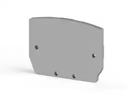 0.0.0.4.46429, Концевой сегмент на клеммники мини MYK 2.5-2.5 C, (серый); NPP MYK