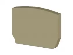 0.0.0.4.46430, Торцевой изолятор (бежевый); NPP MYK 2