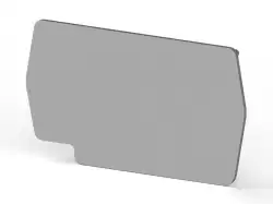 0.0.0.4.46449, Концевой сегмент на клеммники PYK2,5 (серый); NPP/PYK 1,5/2,5