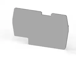 0.0.0.4.46469, Концевой сегмент на клеммники PYK 6 (серый); NPP PYK6