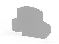 0.0.0.4.46517, Концевой сегмент на клеммники 2-х ярусные PYK 2,5-2F/FK/FLD (оранжевый); NPP PYK2,5-2F