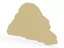 0.0.0.4.46530, Концевой сегмент на клеммники 3-х ярусные PYK 2,5-3FT (бежевый); NPP PYK2,5-3FT