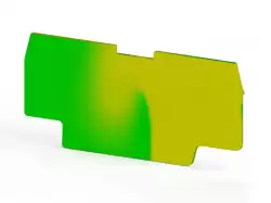 0.0.0.4.46642T, Концевой сегмент на 3-х выв. клеммники PYK 1,5MET (желт.-зел.); NPP PYK 1,5MET