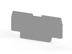 0.0.0.4.46659, Концевой сегмент на 4-х выв. клеммники PYK 1,5MC (серый); NPP PYK 1,5MC