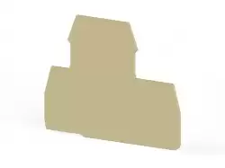 0.0.0.4.49010, Концевой сегмент на клеммники 2-х ярусные PIK(2,5-4)N*, (бежевый); NPP PIK 2,5-4N