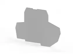 0.0.0.4.49029, Концевой сегмент на клеммники PIK 4FS*, (серый); NPP PIK 4FS