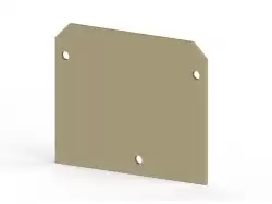 0.0.0.4.50090, Концевой сегмент на клеммники AYK 10/16, (бежевый); NPP AYK