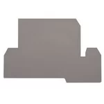 0.0.0.4.50200, Концевой сегмент на клеммники AVK 4FS, (бежевый);  NPP AVK 4FS