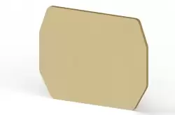 0.0.0.4.50290, Концевой сегмент на клеммники CPB 6B, (бежевый); NPP / CPB 6B