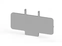 0.0.0.4.50359, Концевой сегмент на клеммники WGO 5, (серый); NPP / WGO 5