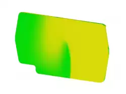 0.0.0.4.50412T, Концевой сегмент на клеммники PYK 16, (желто-зеленый); NPP/PYK 16